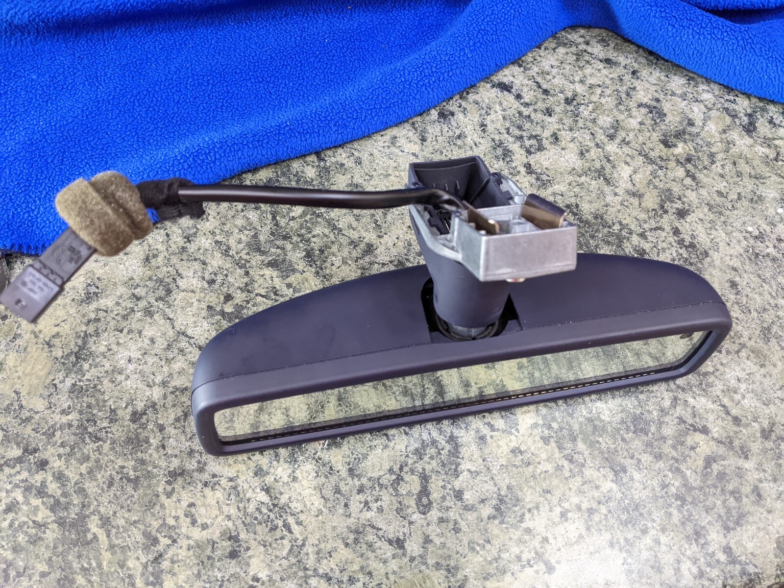 dark blue sapphire Bentley Continental Flying Spur 05-13 Rear View Mirror OEM