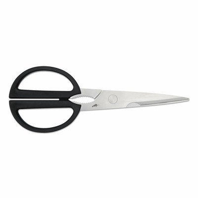 KAI Michel Bras Küchenschere – Edelstahl Mit Nussknacker (23 Cm, Schwarz)