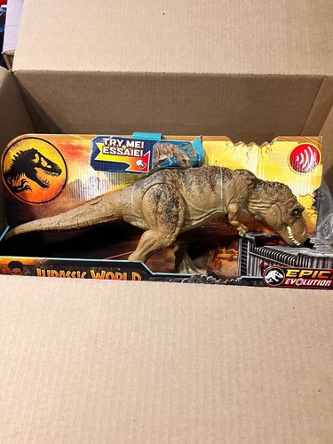 Mattel Jurassic World T.Rex Dinosaur Toy with Sound & Movement Tyrannosaurus Rex - Picture 4 of 4