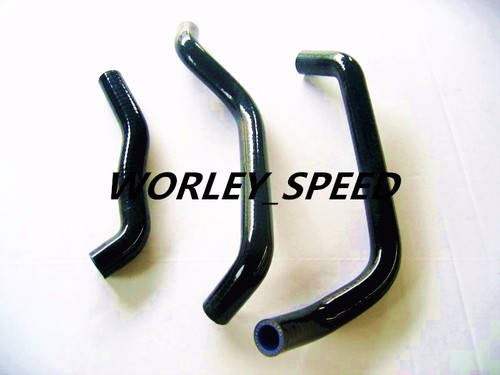 Black Silicone Radiator Hose Kit For Aftermarket TRX250R TRX250 1987-1989 87-89 - Picture 2 of 8