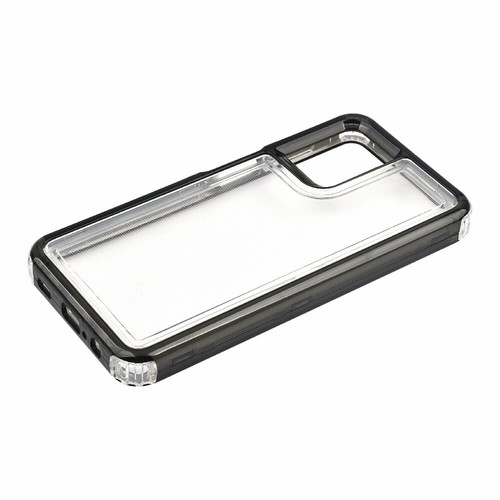 For Samsung Galaxy A12 - Clear Heavy Duty ShockProof Hybrid Cover Case - Picture 3 of 13