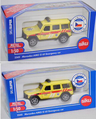 Siku 2345 Mercedes-Benz G 65 AMG Emergency Car ZÁCHRANNÁ SLUZBA 155 Tschechien