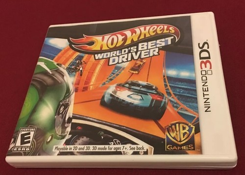 Hot Wheels: World's Best Driver (Nintendo 3DS, 2013)