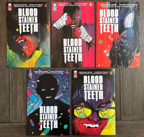 BLOOD STAINED TEETH (2022) 1, 2, 3, 4, 5