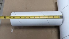 10 Heavy Duty Cardboard Tubes 11" long ~3" inside diameter and ~.25" thick