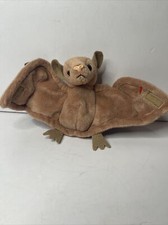 TY Beanie Baby -  Batty  The Brown Bat 1996 retired 