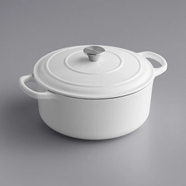 Valor 4 Qt. Enameled Cast Iron Dutch Oven (select color below)