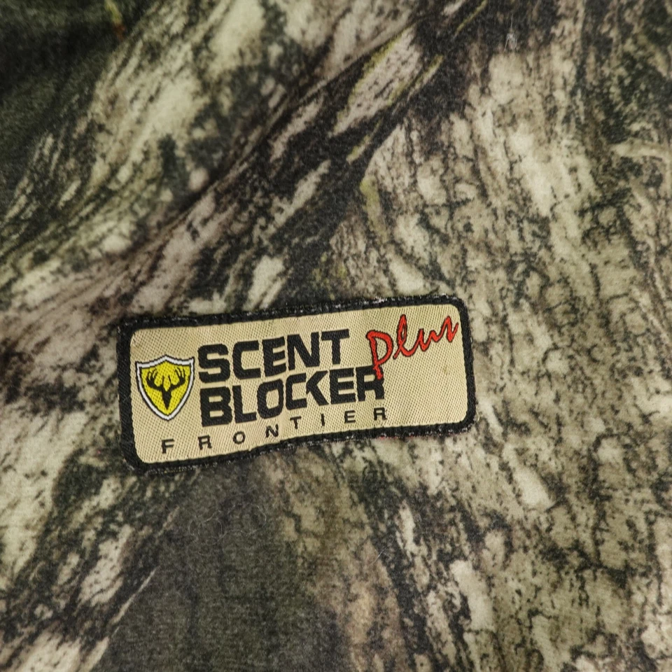 Scent Blocker Plus Frontier Jacket Medium Brown Hunting Camo Mossy Oak Break Up - Image 3 of 4