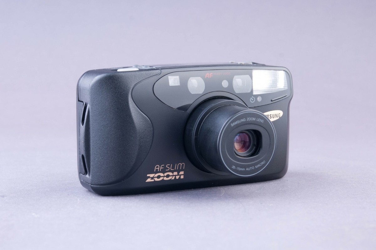 Samsung AF Slim Zoom 35mm Point&Shoot Film Camera Tested Rollei