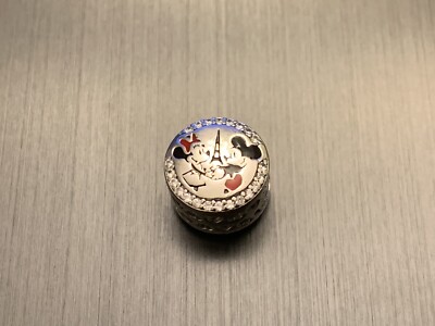 Genuine Pandora Silver S925 Disney Paris Mickey Minnie Eiffel