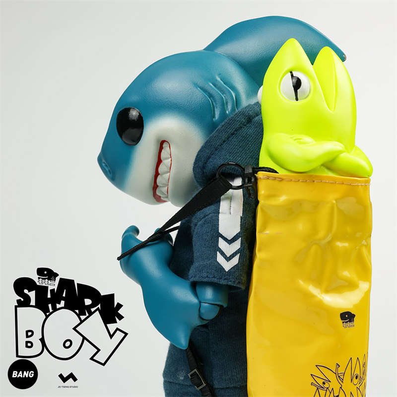 J.T STUDIO 1/8 2GO Shark Boy 通常.Ver Shark Boy by J.T Studio x Momoco Studio - Vinyl Pulse
