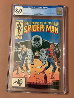 The Spectacular Spider-Man #98 (Marvel Comics January 1985) CGC 8.0