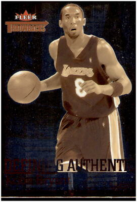 その他 Kobe Bryant 2004-05 Fleer Throwbacks #19 DA Kobe Bryant Defining Authentic | eBay