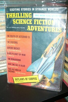 THRILLING SCIENCE FICTION ADVENTURES US DIGEST  No.14, to 17 1969/70 [4 ISSUES]