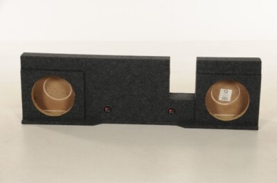 Qpower Ford10 2004 Dual 10'' Sub Enclosure For 04-08 Ford F150 Super Crew
