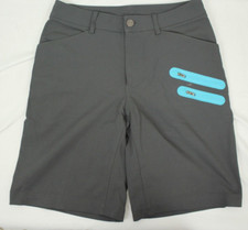 LULULEMON MEN'S GRAY POLYESTER SHORTS SIZE 32 VGC 