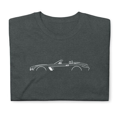 Softstyle T-Shirt For Mercedes SLS AMG GT Roadster C197 2010-2014 Car Owners