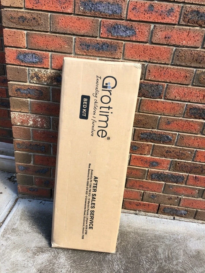 White Brand New Grotime Standard Size Baby Cot - image 2 of 3