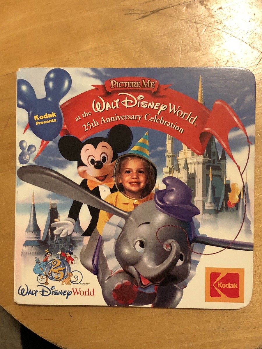 希少！ディズニーワールド25周年記念写真集 Disney Parks World 2025 Medium Photo Album NEW Chip Dale