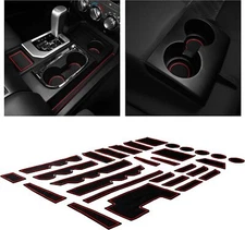 For Toyota Tundra 2014-2021 Liner Accessories Cup, Console, Door Pocket Inserts