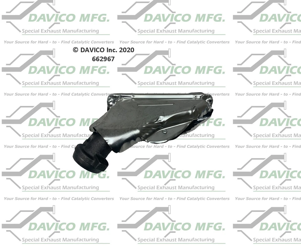 662967 Davico Exhaust Manifold  Passenger Right Side for 300 Hand Chrysler Dodge Foto 3 de 3