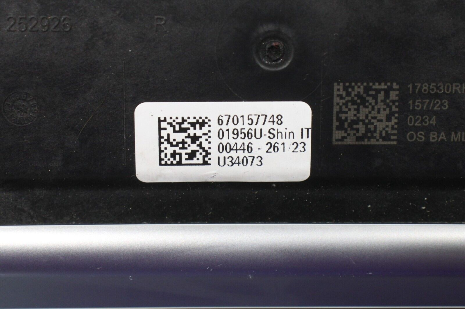 2023 - 2024 MASERATI GRECALE FRONT RIGHT PASSENGER SIDE DOOR INTERIOR HANDLE OEM