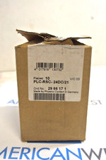 Box of 10 NEW Phoenix Contact PLC-RSC-24DC/21 PLC Solid State Relays 