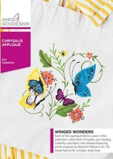 Chrysalis Appliqué Anita Goodesign Embroidery Machine Design CD NEW