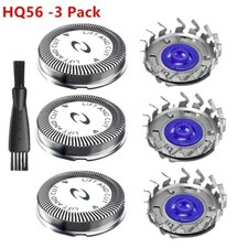  3 Pack Replacement Heads for Philips Norelco Shavers Blades HQ3  HQ4  HQ55  HQ56