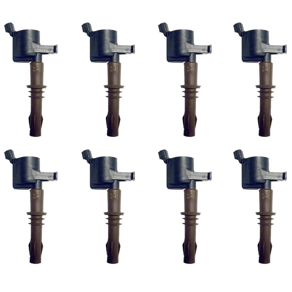 Juego de 8 bujías Motorcraft SP509 + 8 bobinas de encendido de arranque marrón DG521 Foto 2 de 3