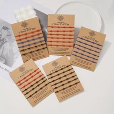 6 pcs/Set 7 Knot Lucky Bracelet Adjustable Braided Bangle Women Men Jewelry Gift