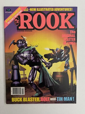 The Rook #1 (Warren Publishing 1979) Bronze Age Sci-Fi Magazine Comic ...