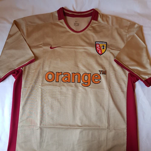 RC Lens 2002 Home Football Shirt (XL 46" chest) original & authentic