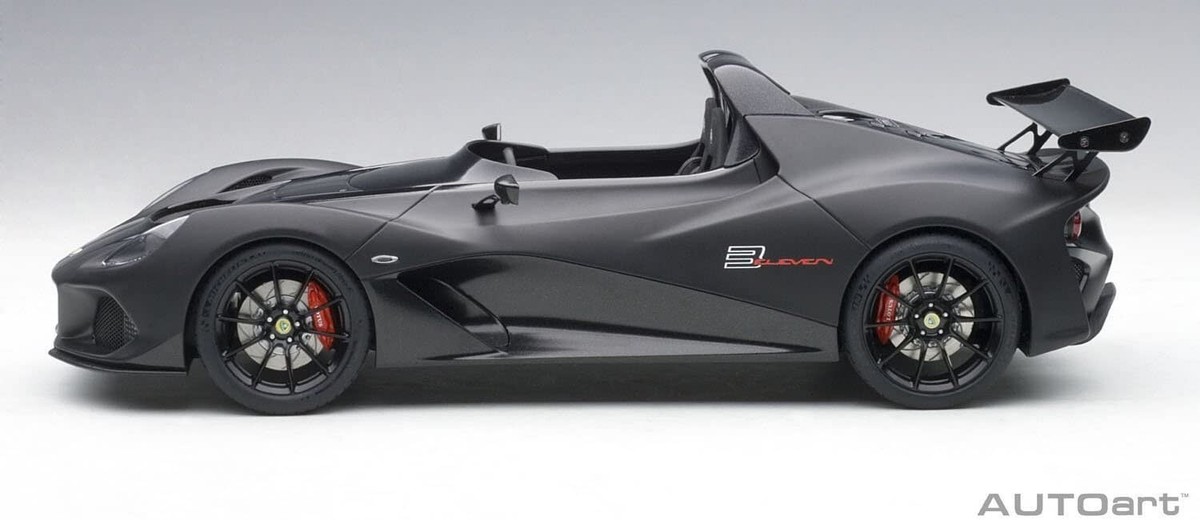 1/18 Lotus 3-Eleven Matt Black Model Car By Autoart 75391 | eBay