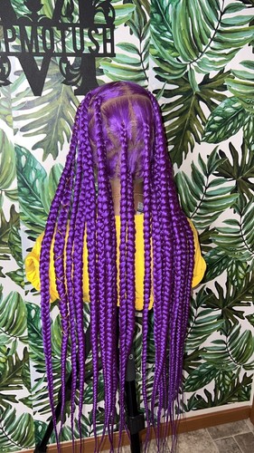 Knotless Braided wig,Box Braids,Full Lace braid wig,Braid wig,Senegalese braid - Picture 13 of 14