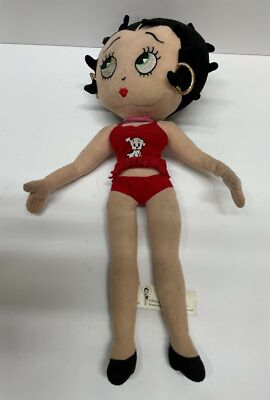 【かなり希少✴️BETTY♥️BOOP】 VITAL UNIT DOLL Vintage Betty Boop Plush Doll 14