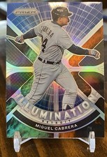 2021 Panini Prizm - Illumination Cosmic Haze #IL-7 Miguel Cabrera