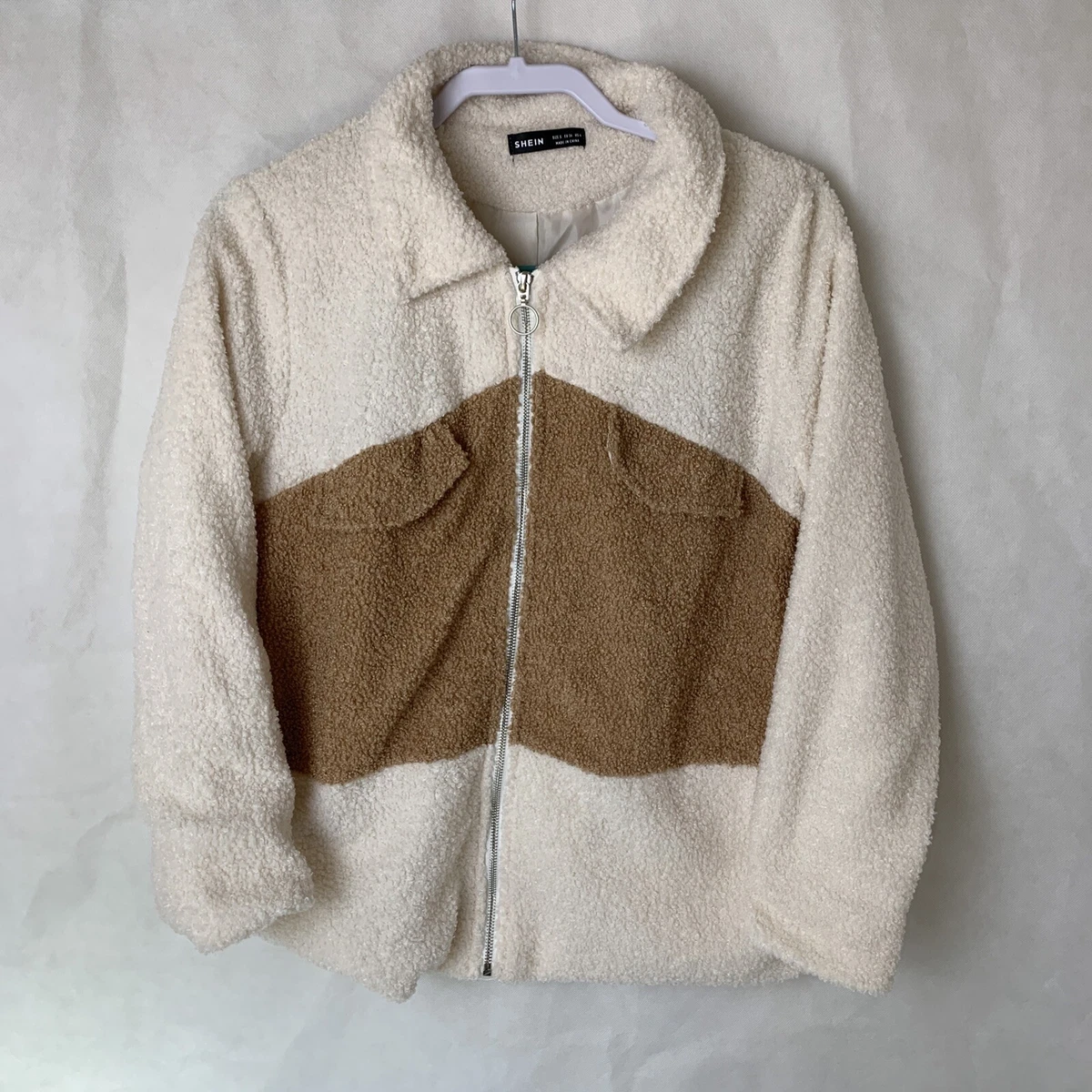 Shein hotsell teddy jacket