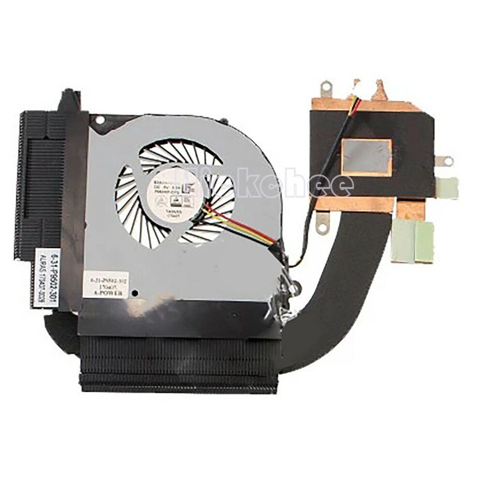 Laptop 4 Pin CPU Fan for Clevo P950 P955HQ3 P950HR P950ER P955HR P957HR