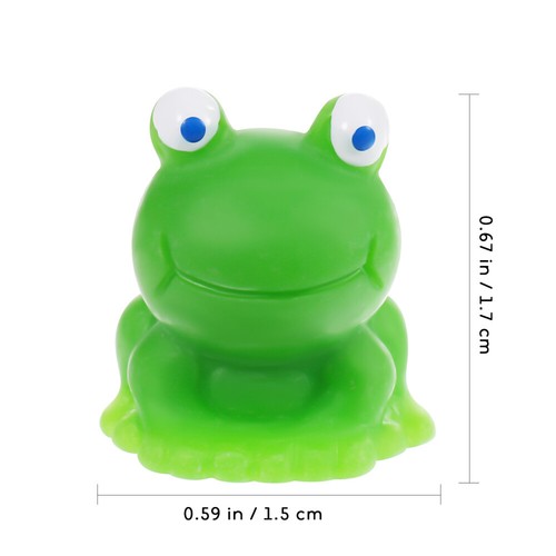 20 Pcs Kleiner Frosch Kind Realistisches Froschspielzeug Miniaturfroschstatue - Afbeelding 10 van 11
