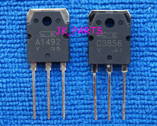 1pair of 2SA1492 & 2SC3856 SANKEN Transistor A1492 & C3856 1pair of 2SA1492 & 2SC3856 SANKEN Transistor A1492 & C3856