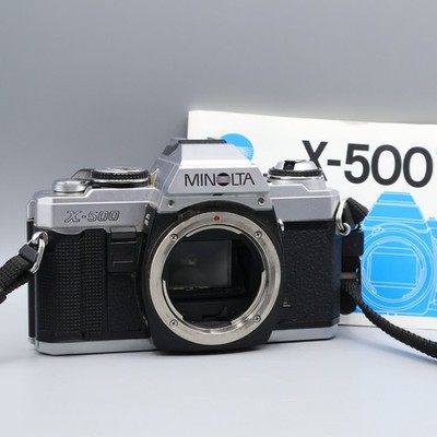 Minolta X-500 X500 SLR Body Gehäuse Spiegelreflexkamera SLR Kamera - GEPRÜFT