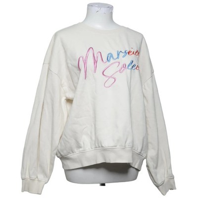 H&M, Sweatshirt, Größe: L, Beige, Baumwolle/Polyester, Print, Sweat, Damen #jvd