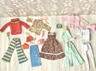 Barbie & Others Doll Clothes & Accessories Lot Assorted Sizes 1970s Vintage