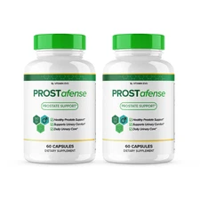 (2 Pack) Prostafense Capsules Prostate Support Prosta Fense Pills (120 Capsules)
