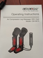 CINCOM Air Compression Leg Massager With Heat - Whole Leg 3 Modes - CM-067A