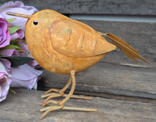 ❤️ Kleiner Rost -  Vogel Eisen / Metall -  Antiklook  Vögel - Garten ❤️