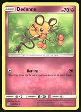 Pokemon Dedenne Unified Minds 145/236 UC MP on eBay