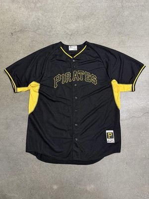 Pittsburgh Pirates Batting Practice MLB Jersey Majestic Black