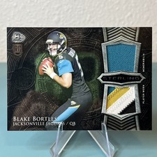 2014 Bowman Sterling Blake Bortles SWEET PATCH/Jersey Rookie Card. Jaguars . rookie card picture